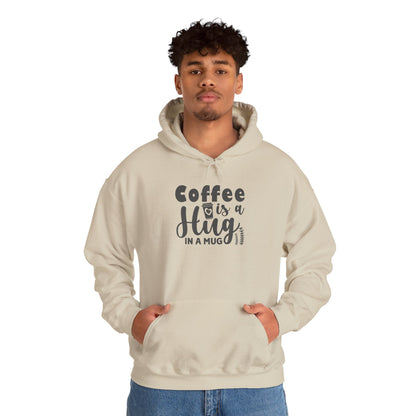 Coffee Is a Hug Hoodie – Cozy Coffee Lover Pullover