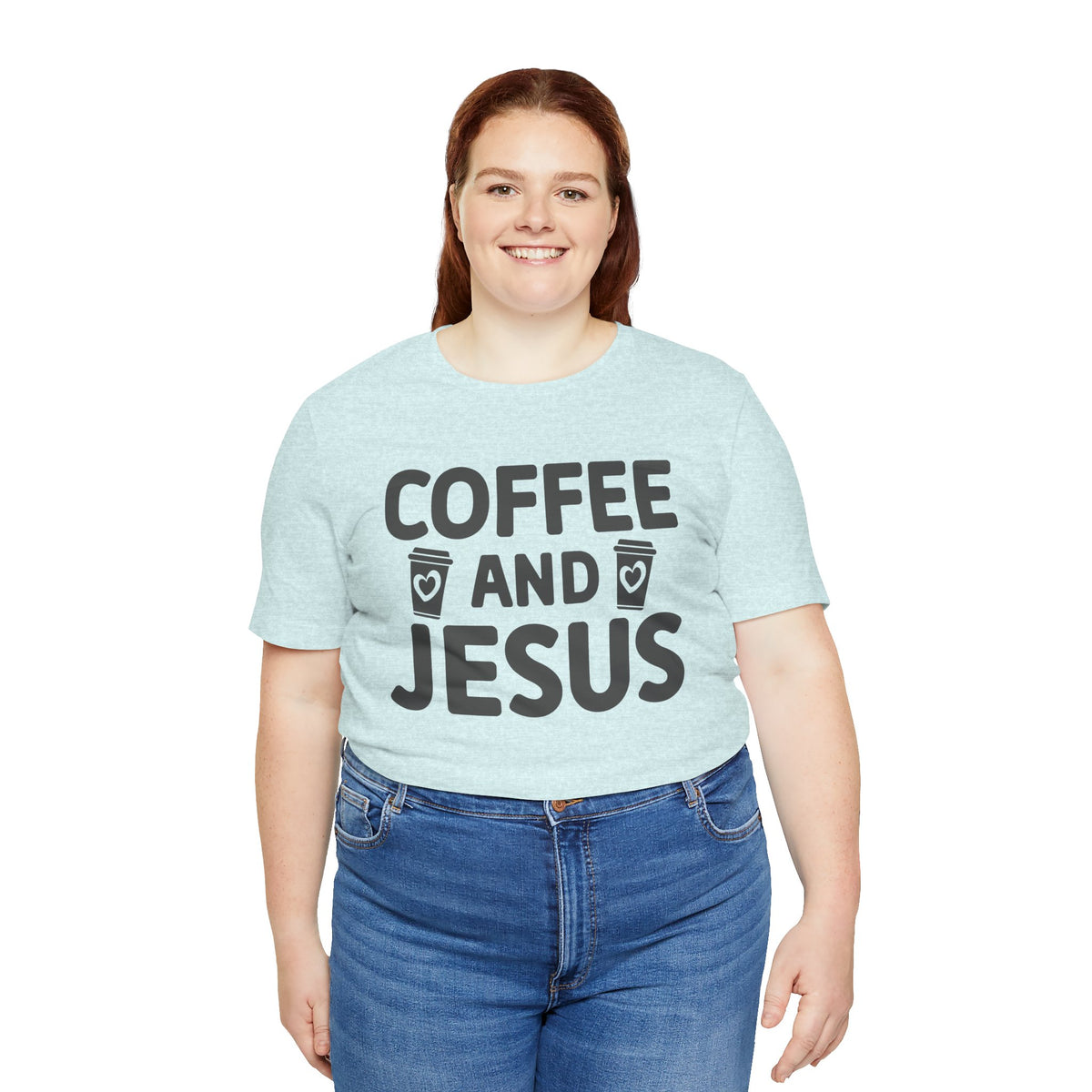 Coffee and Jesus T-Shirt — Christian Faith Graphic Tee