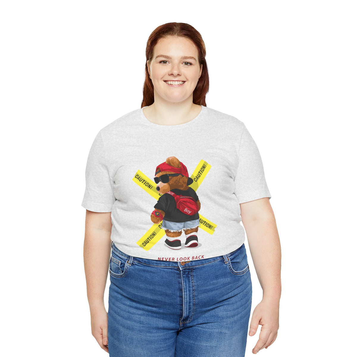 Teddy Bear 'Never Look Back' Graphic Tee