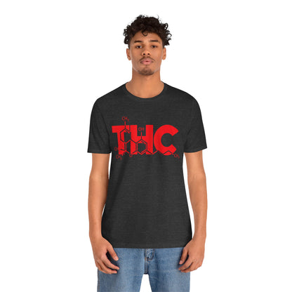 THC Molecule T-Shirt — Chemistry Graphic Cannabis Tee
