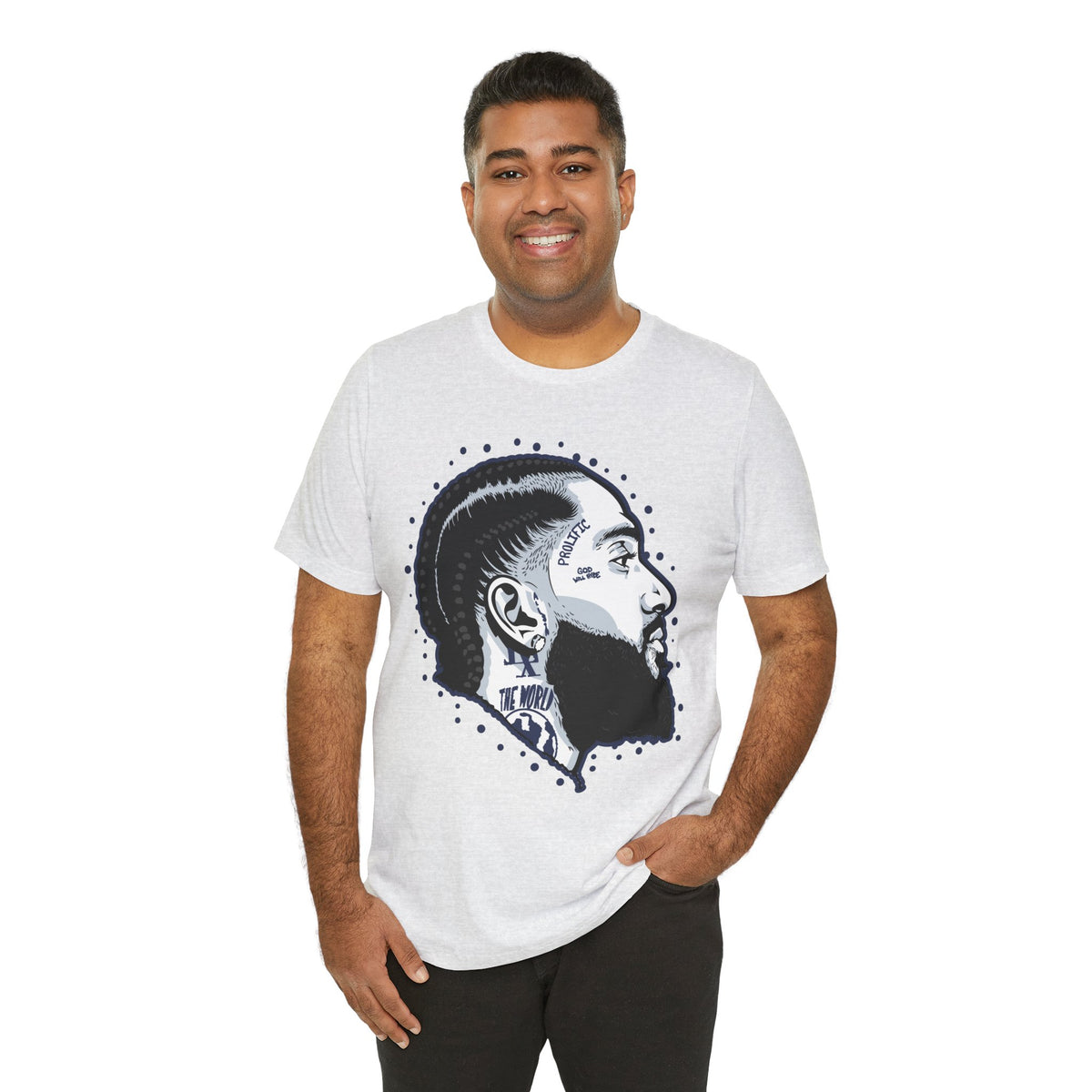 NIP HUSSLE PROLIFIC HIP HOP ARTIST GRAPHIC T SHIRT
