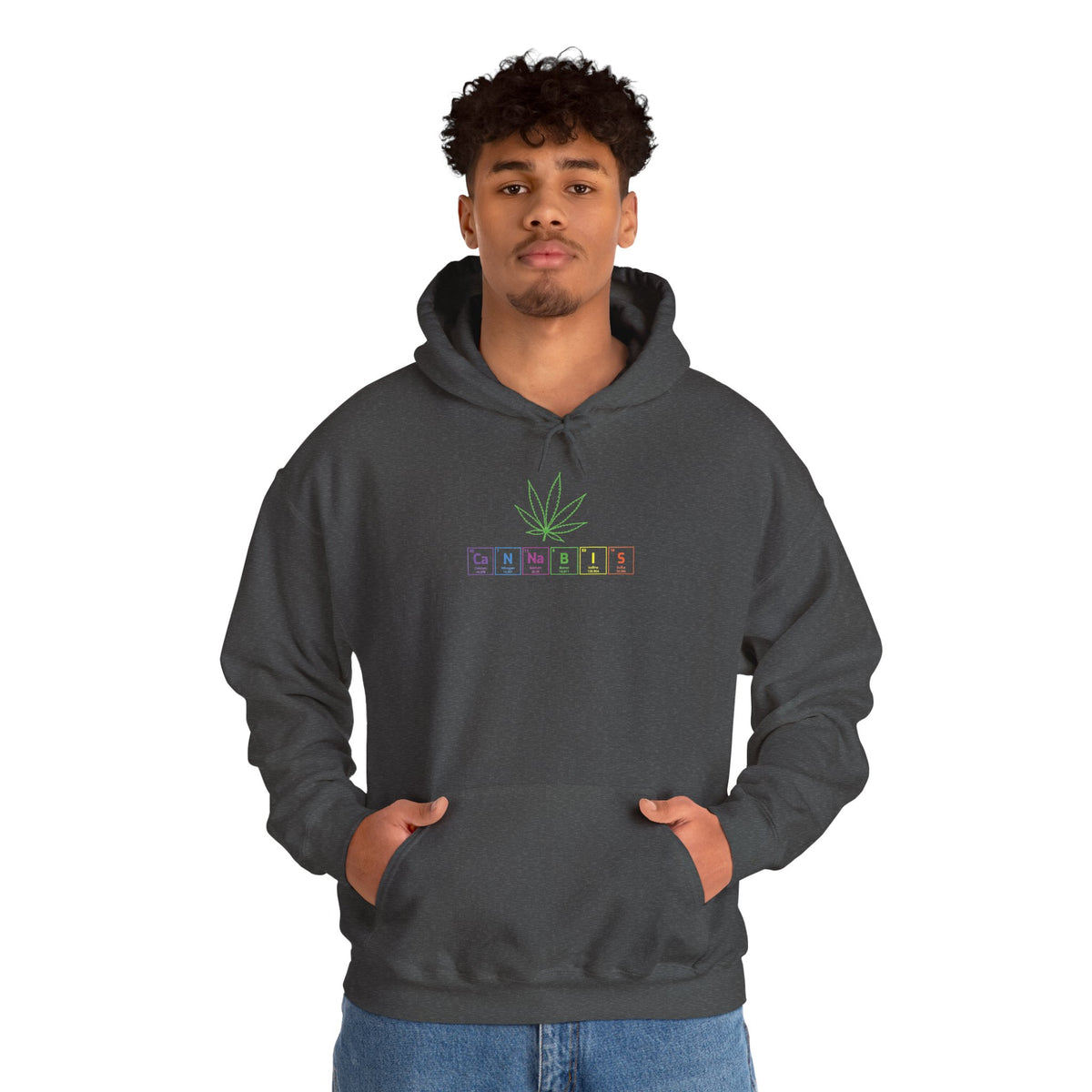 Minimalist Pastel Tarot Hoodie — "Chill" Crystal Grid Graphic