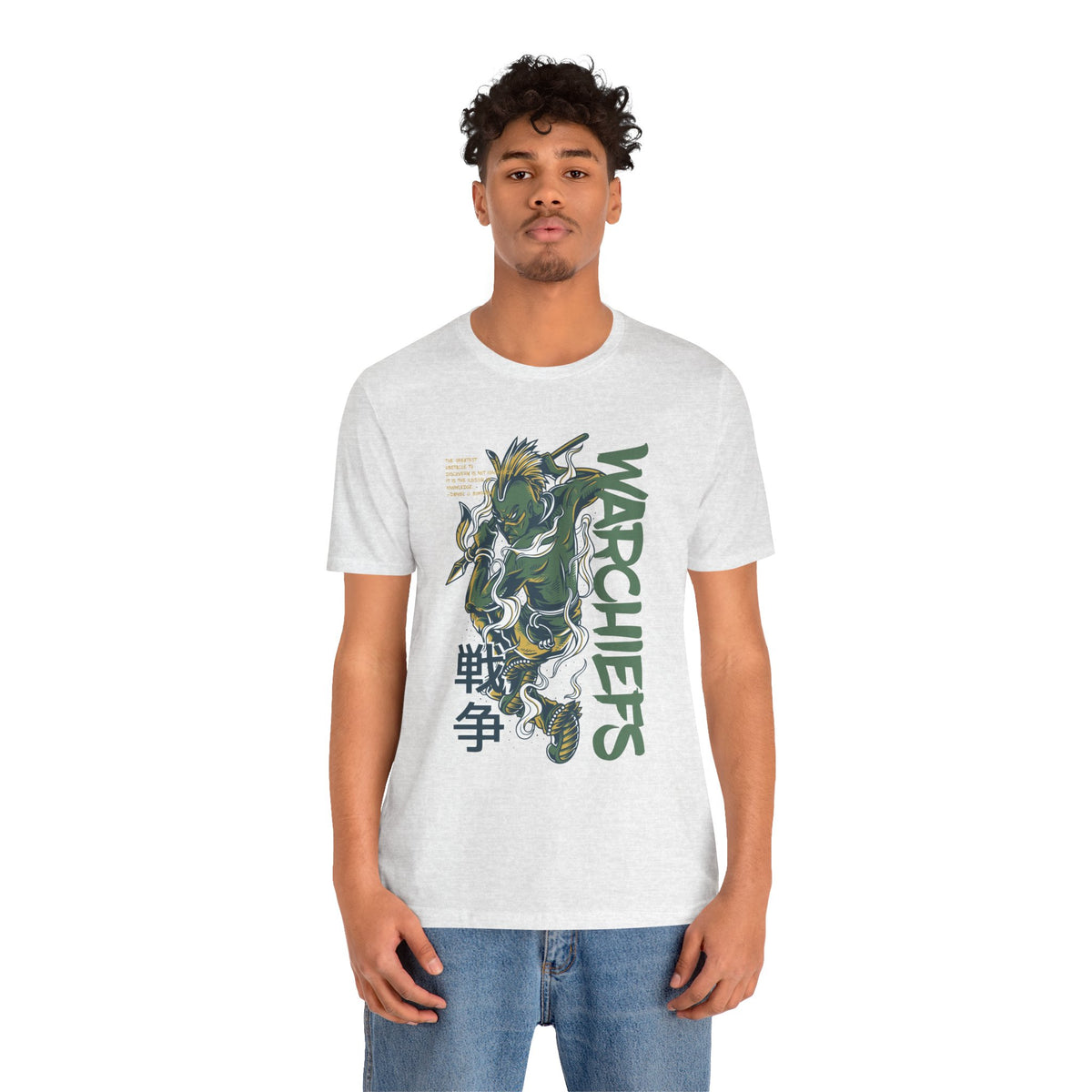 Marchiefs Warrior Tee — Japanese-Style Ninja Graphic Shirt