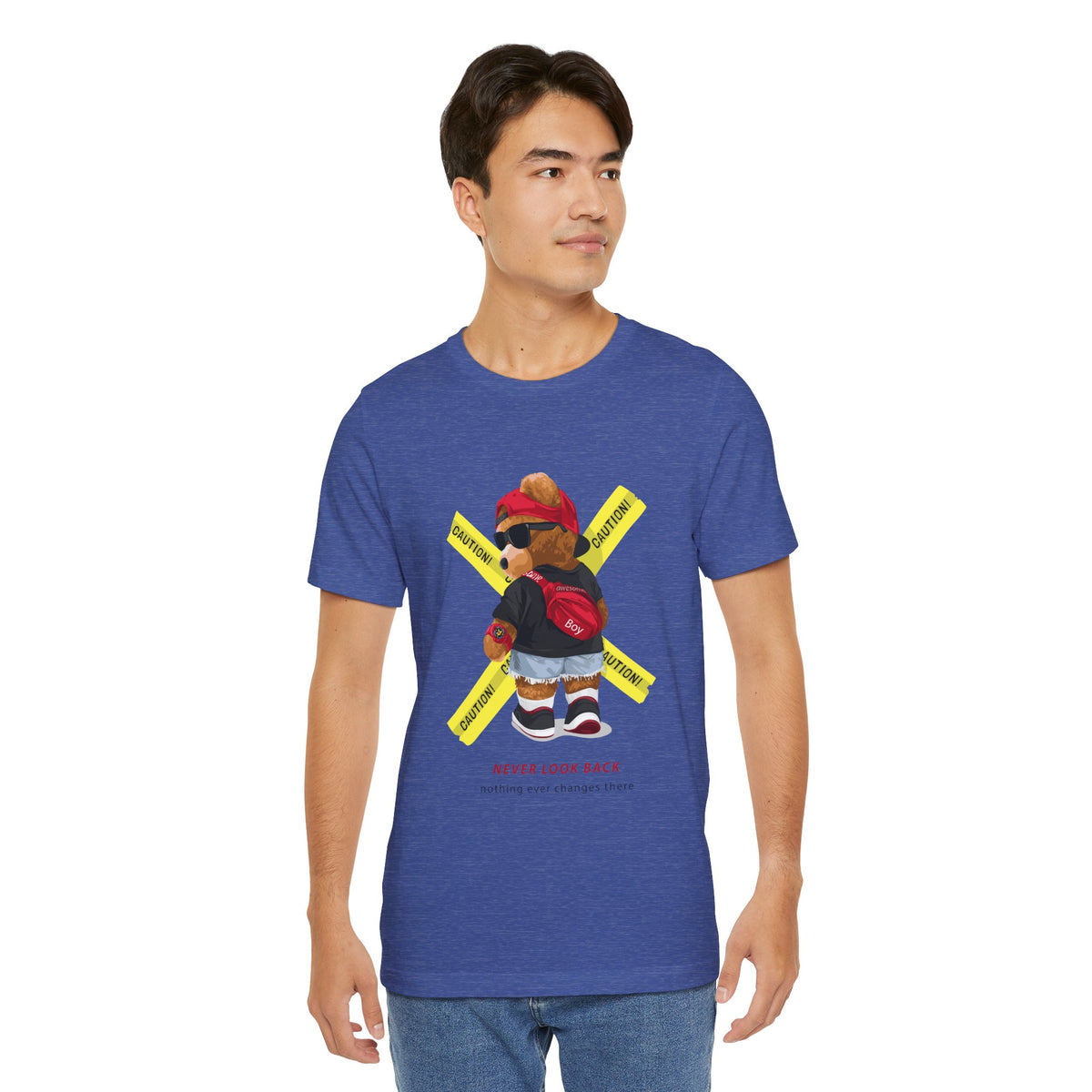 Teddy Bear 'Never Look Back' Graphic Tee