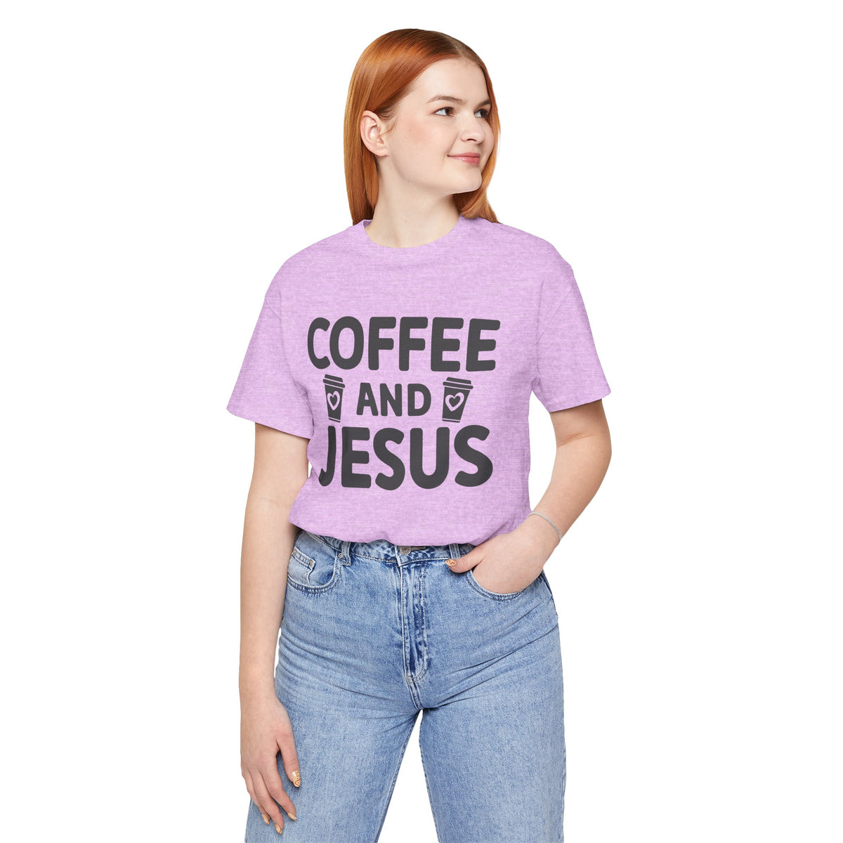 Coffee and Jesus T-Shirt — Christian Faith Graphic Tee