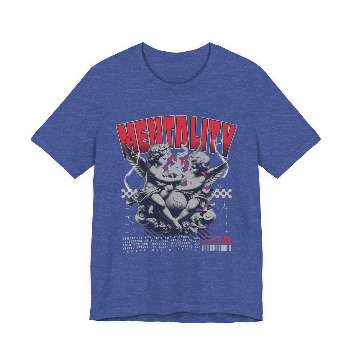 Mentality Graphic Tee — Vintage Cherub Skate Art Shirt