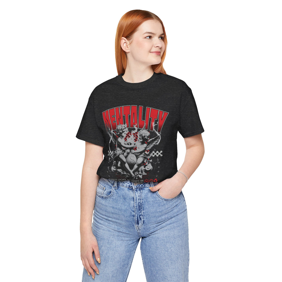 Mentality Graphic Tee — Vintage Cherub Skate Art Shirt