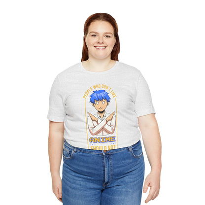 Anime Skeptic T‑Shirt — "People Who Don’t Like Anime Should Not Be Trusted" Graphic Tee