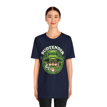 Budtender Graphic Tee – Retro Smoking Stoner Design