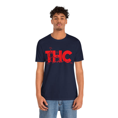 THC Molecule T-Shirt — Chemistry Graphic Cannabis Tee