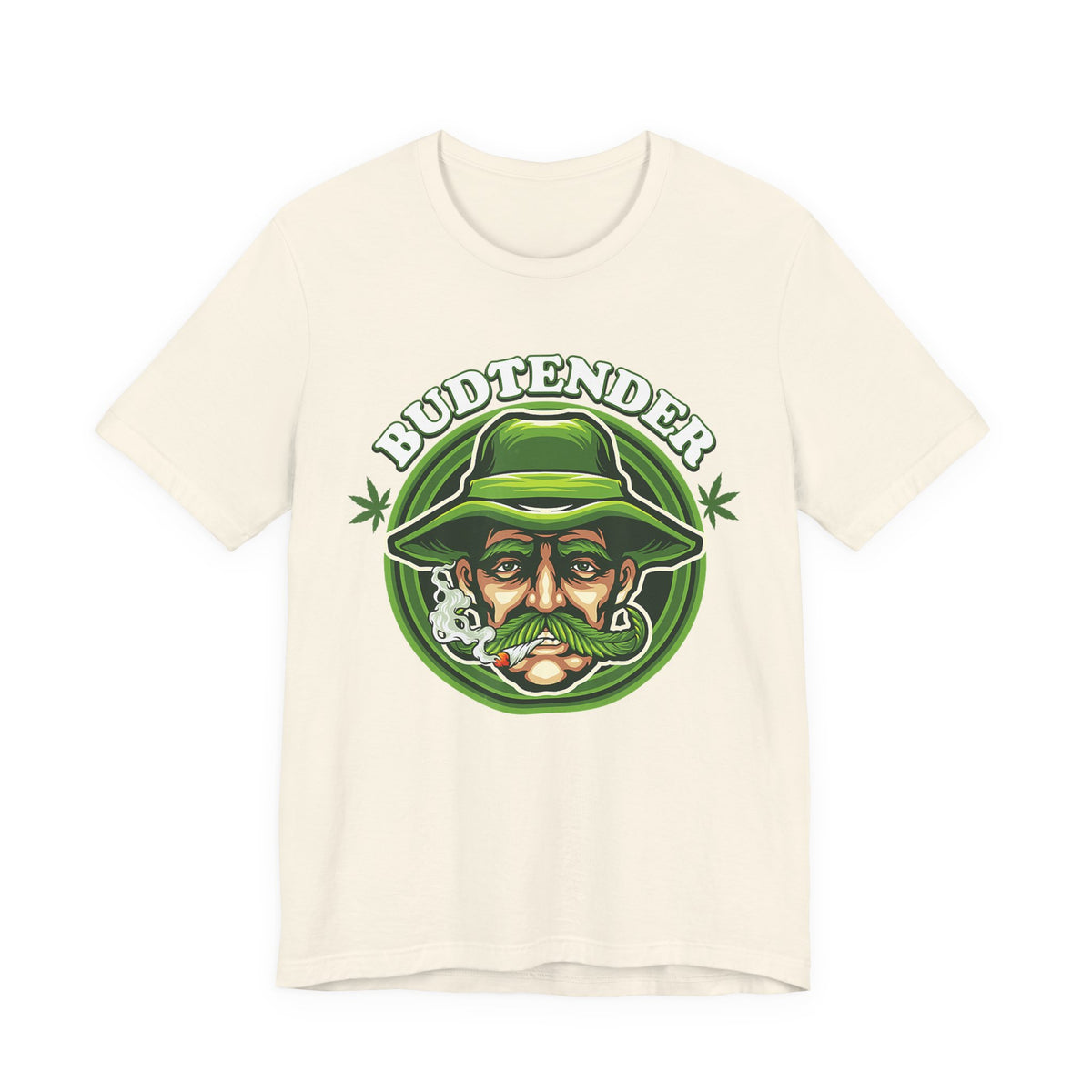 Budtender Graphic Tee – Retro Smoking Stoner Design