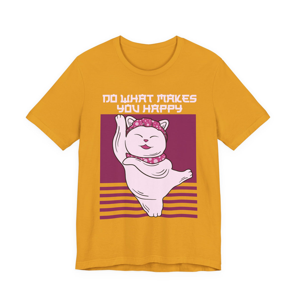 Do What Makes You Happy Cat Tee
