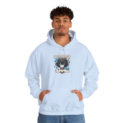 Anime Catgirl Hoodie — "Midnight" Kawaii Graphic Pullover