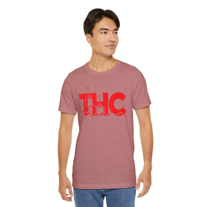 THC Molecule T-Shirt — Chemistry Graphic Cannabis Tee