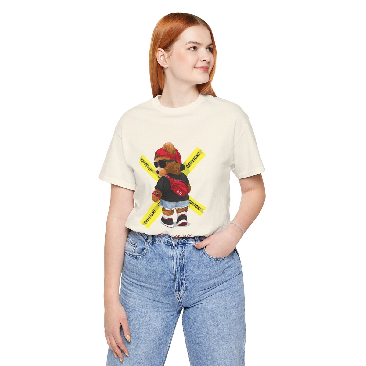 Teddy Bear 'Never Look Back' Graphic Tee
