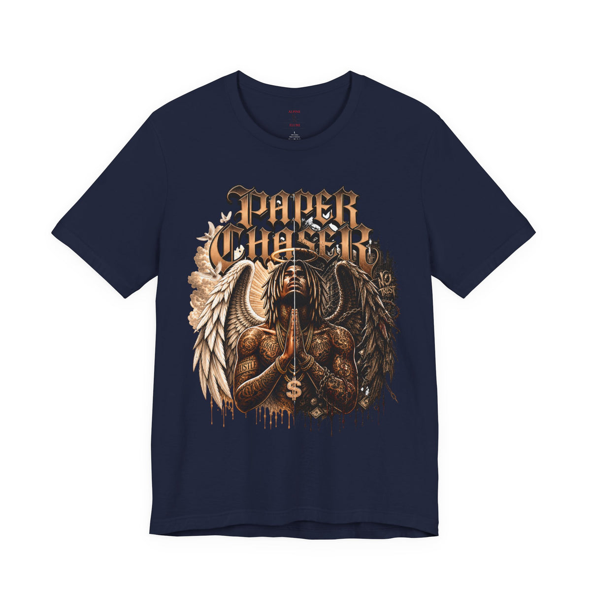 Graphic Tee — Praying Angel Warrior Design