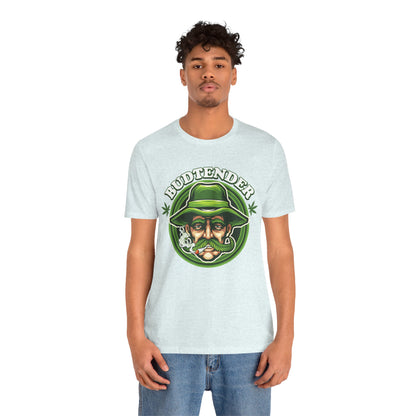 Budtender Graphic Tee – Retro Smoking Stoner Design