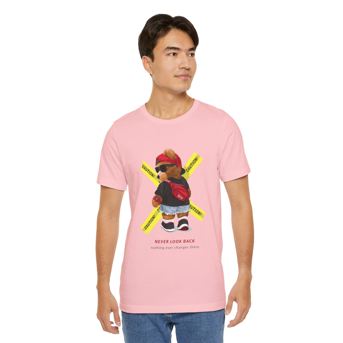 Teddy Bear 'Never Look Back' Graphic Tee