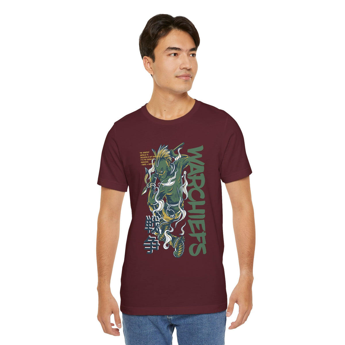 Marchiefs Warrior Tee — Japanese-Style Ninja Graphic Shirt