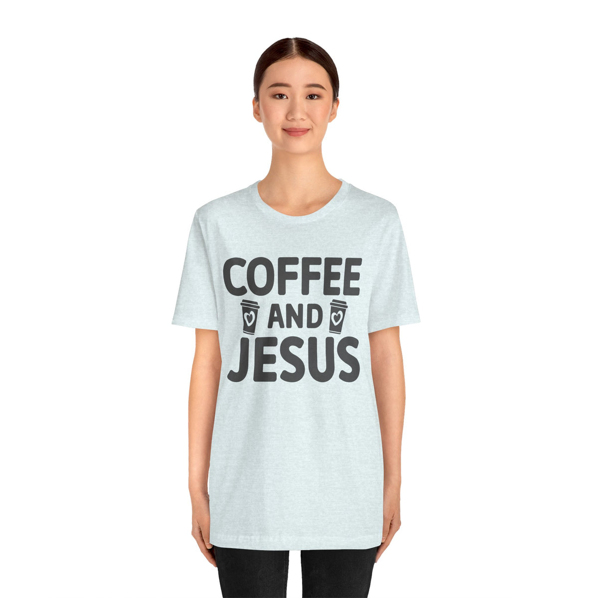 Coffee and Jesus T-Shirt — Christian Faith Graphic Tee