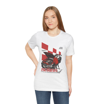 JDM Demon Street Racing T‑Shirt — Retro Car Anime Graphic Tee