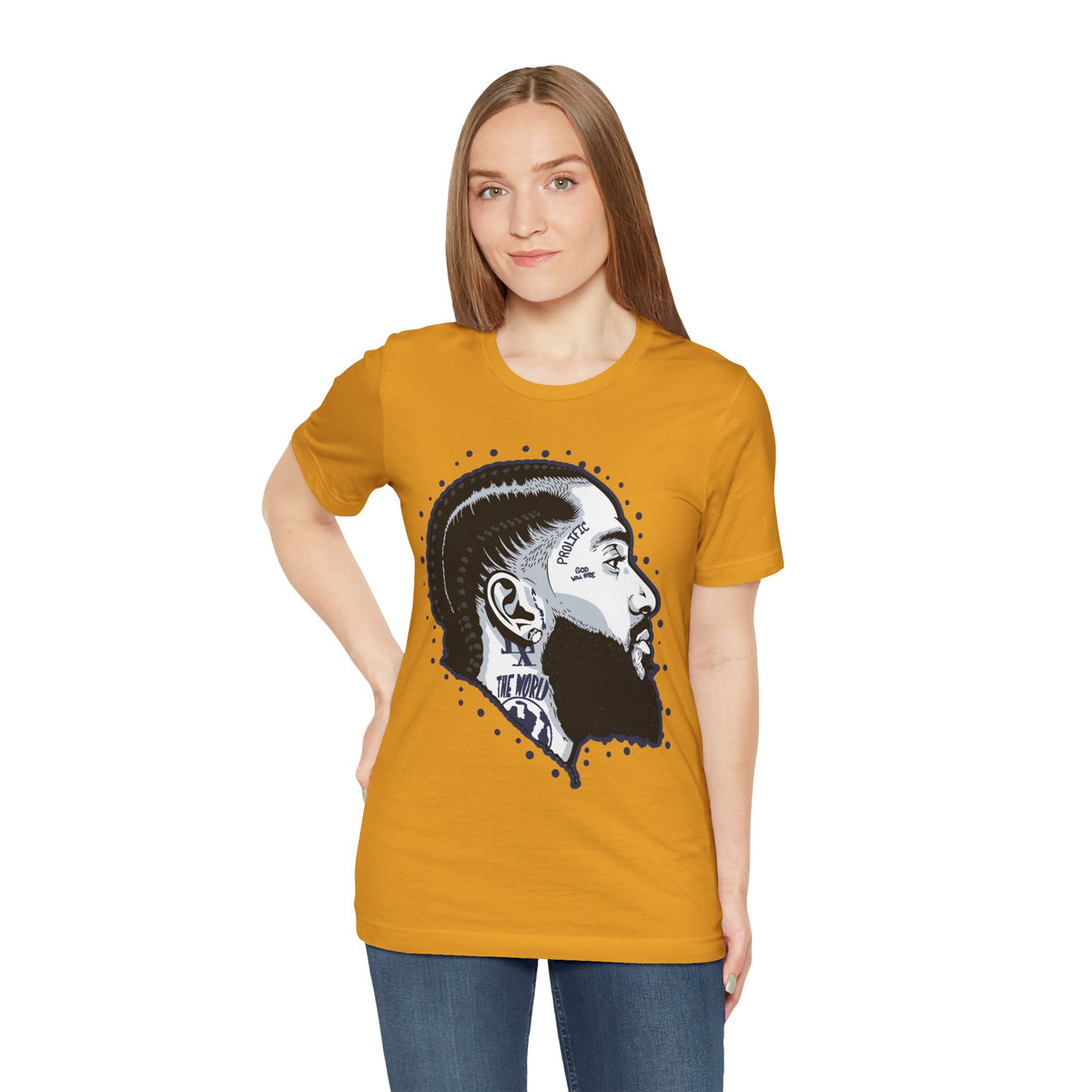 NIP HUSSLE PROLIFIC HIP HOP ARTIST GRAPHIC T SHIRT