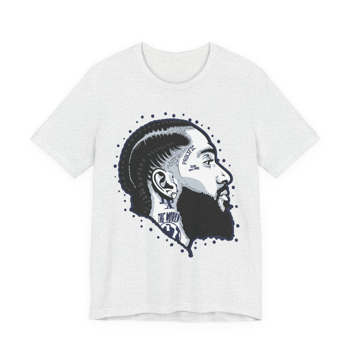 NIP HUSSLE PROLIFIC HIP HOP ARTIST GRAPHIC T SHIRT