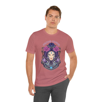 Mecha Geisha T-Shirt — Futuristic Asian-Inspired Graphic Tee