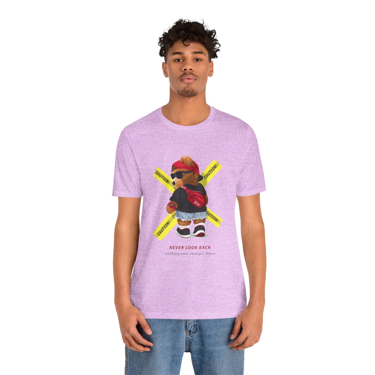 Teddy Bear 'Never Look Back' Graphic Tee