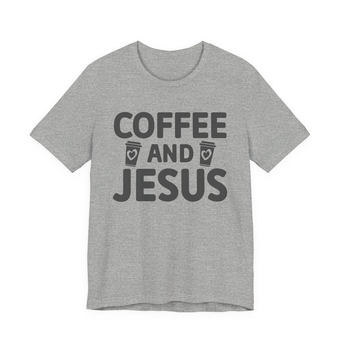 Coffee and Jesus T-Shirt — Christian Faith Graphic Tee