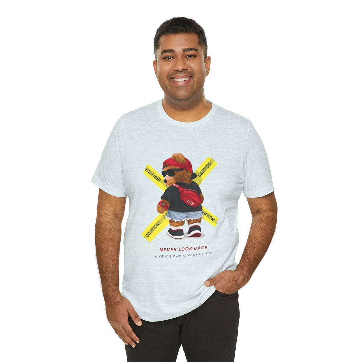 Teddy Bear 'Never Look Back' Graphic Tee