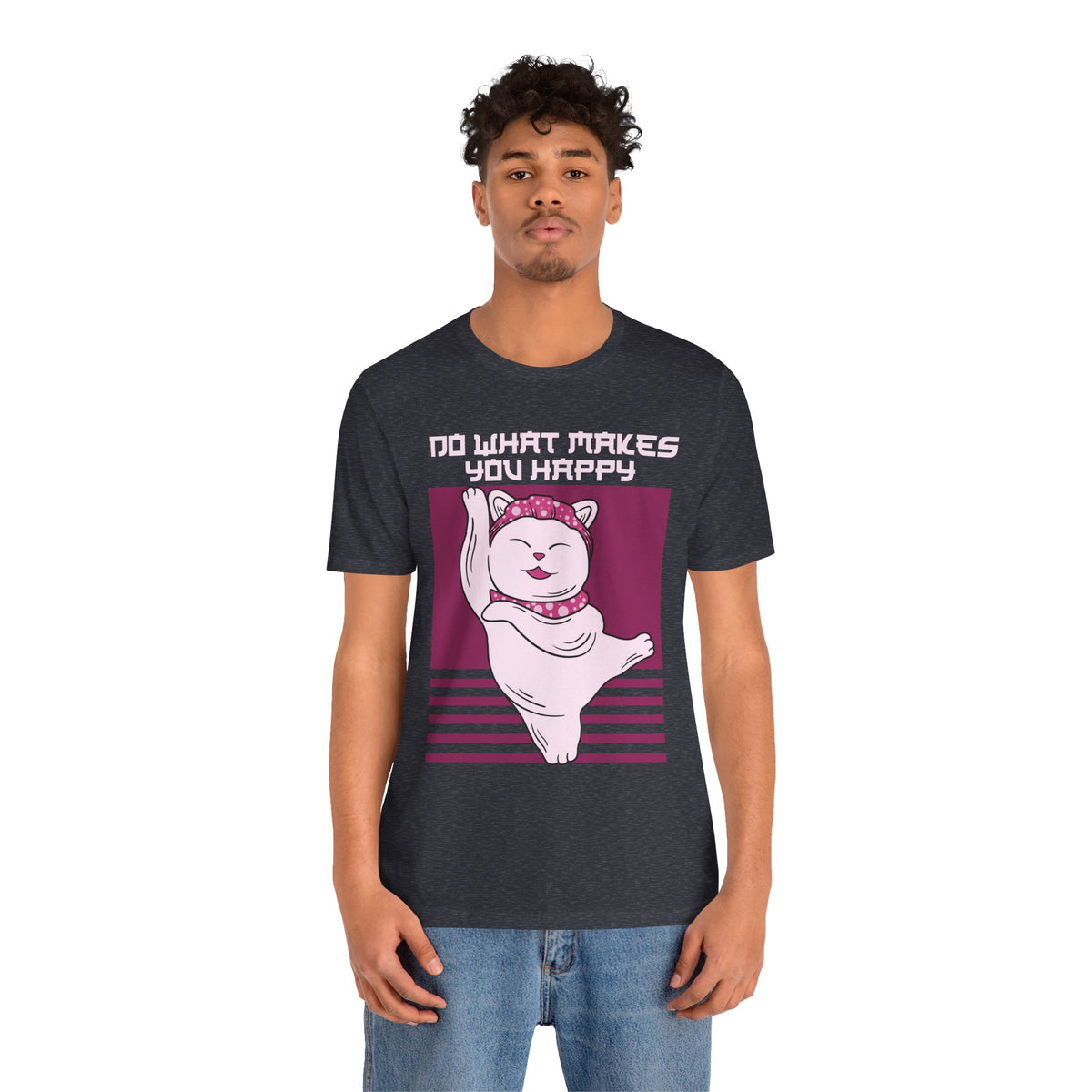 Do What Makes You Happy Cat Tee