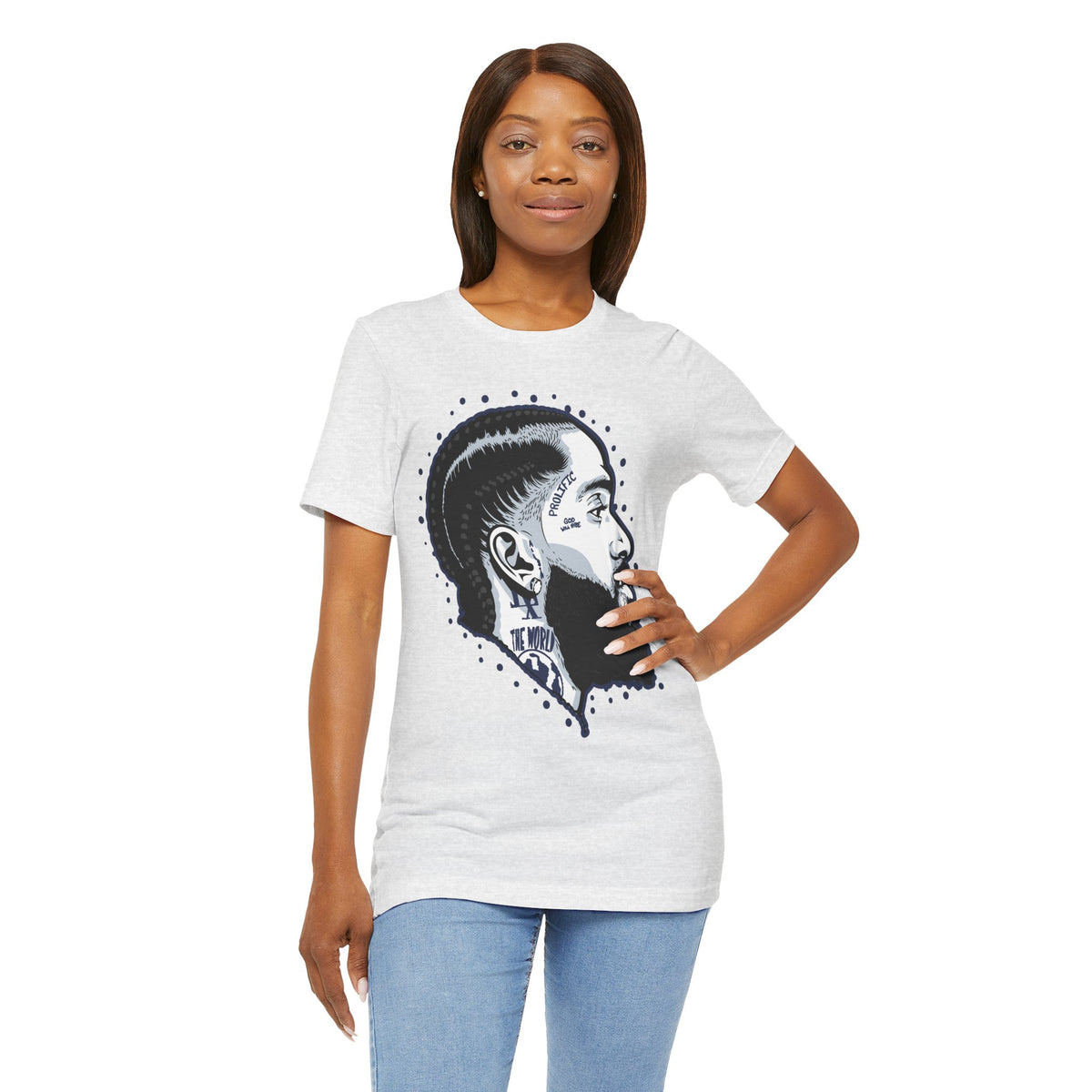 NIP HUSSLE PROLIFIC HIP HOP ARTIST GRAPHIC T SHIRT