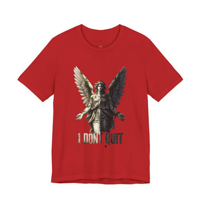 Angel Graphic Tee — 'The Last Angel' Illustrated Short Sleeve Shirt