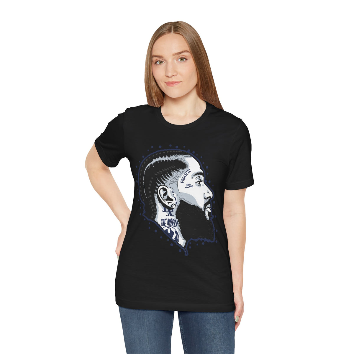 NIP HUSSLE PROLIFIC HIP HOP ARTIST GRAPHIC T SHIRT