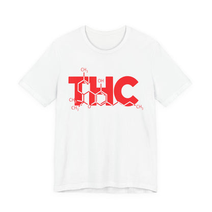 THC Molecule T-Shirt — Chemistry Graphic Cannabis Tee