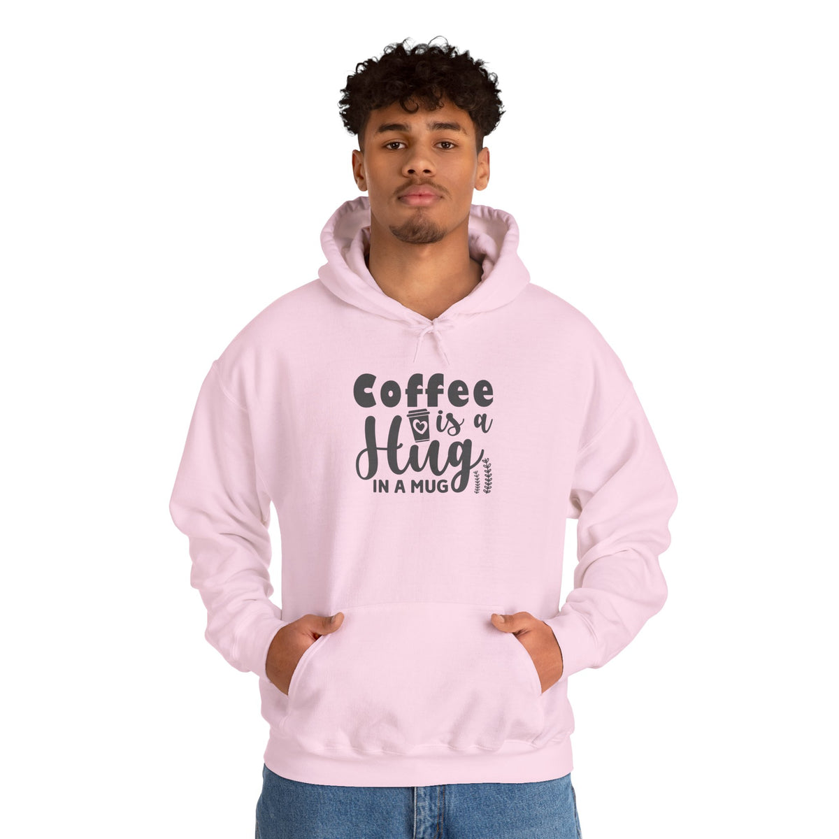 Coffee Is a Hug Hoodie – Cozy Coffee Lover Pullover