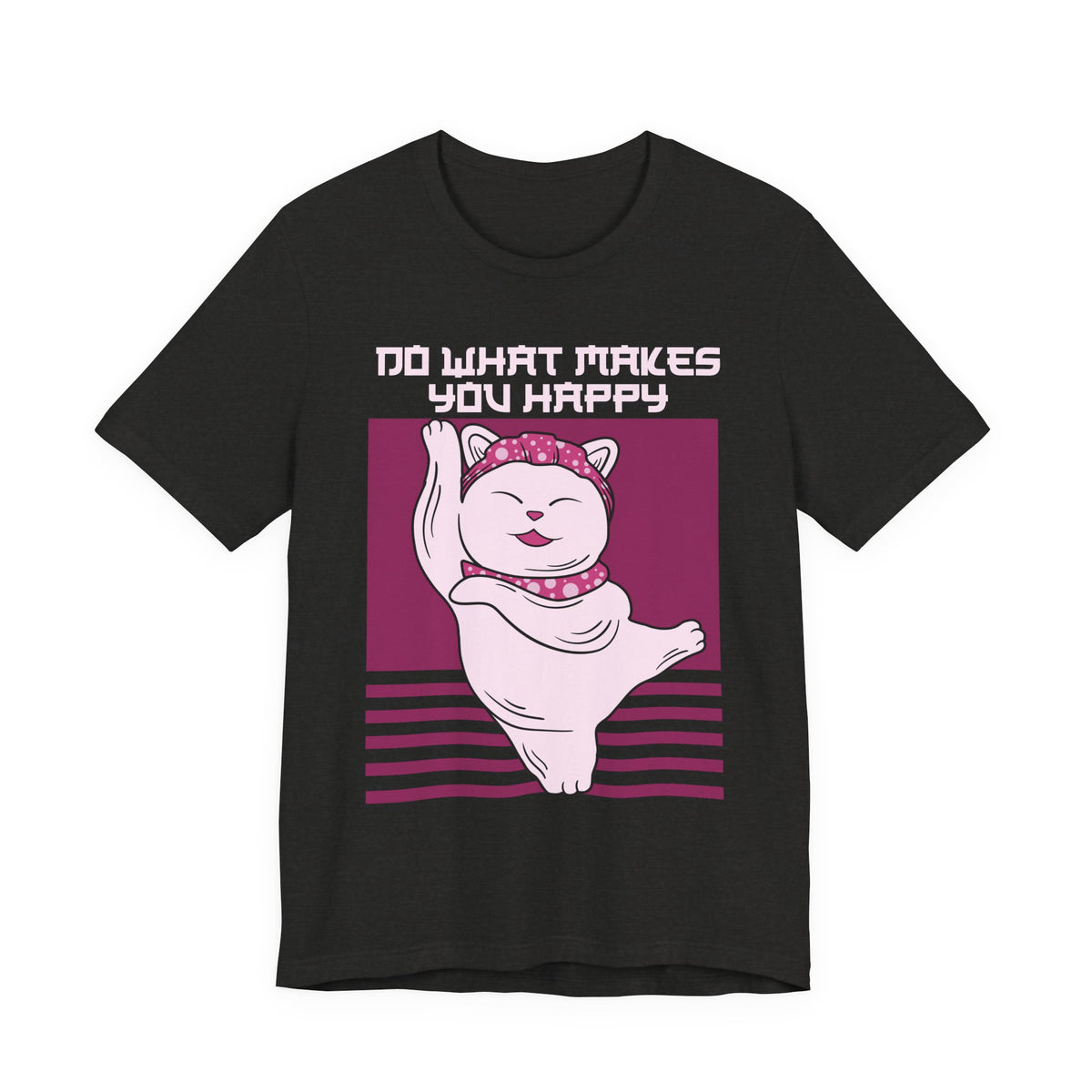 Do What Makes You Happy Cat Tee