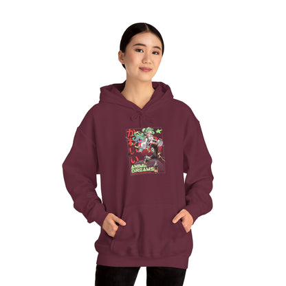 Anime Kawaii Character Hoodie – Cute Japanese Graphic Pullover