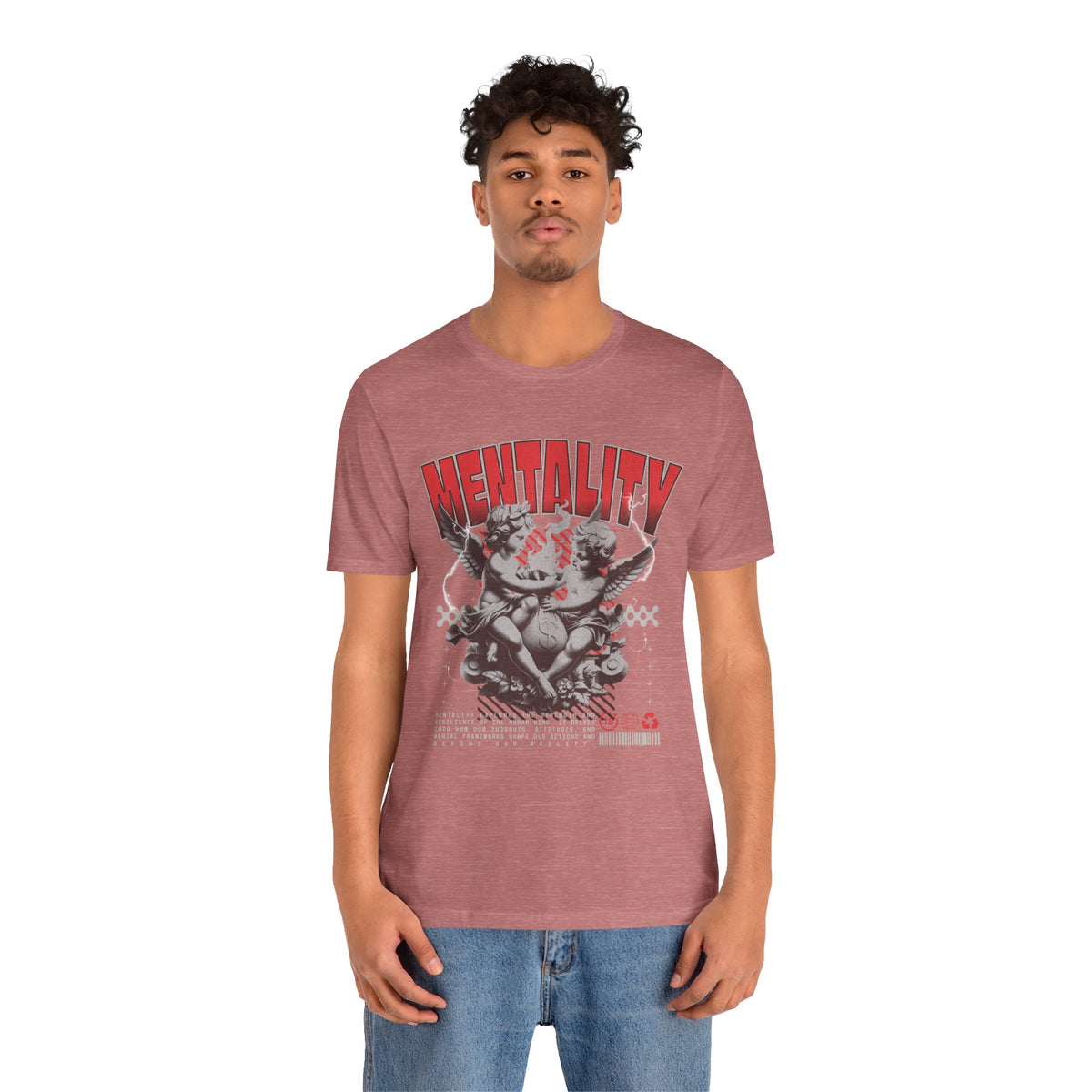 Mentality Graphic Tee — Vintage Cherub Skate Art Shirt
