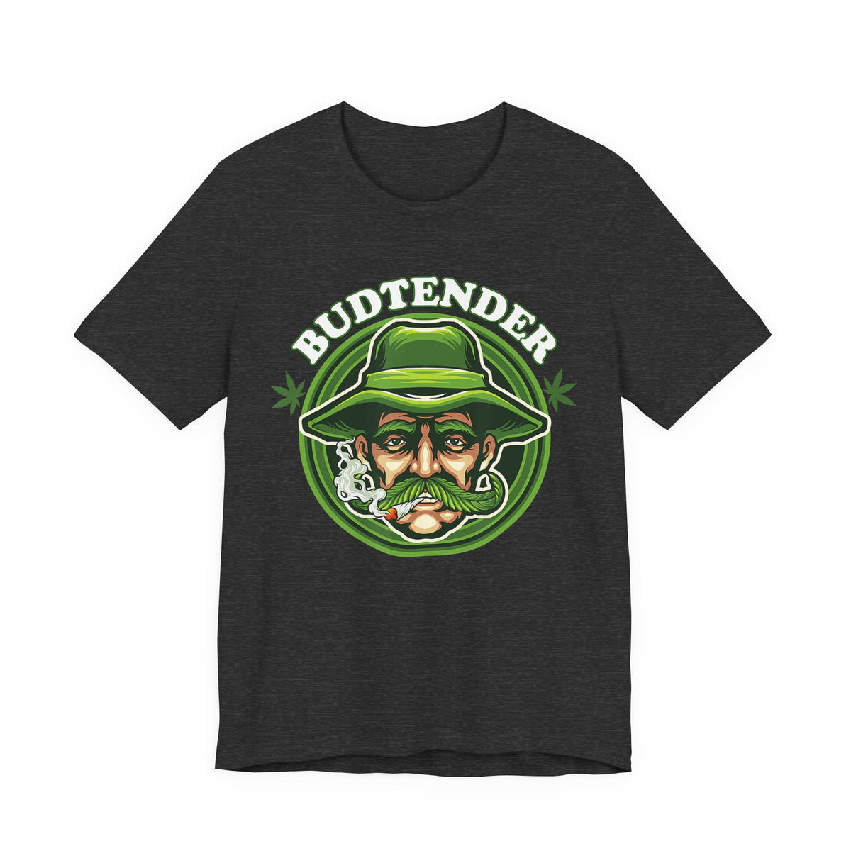 Budtender Graphic Tee – Retro Smoking Stoner Design