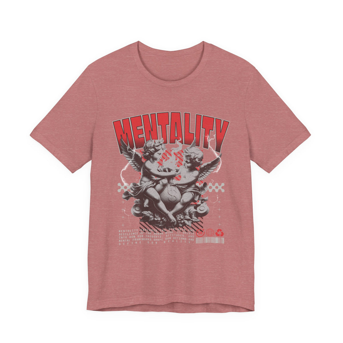 Mentality Graphic Tee — Vintage Cherub Skate Art Shirt