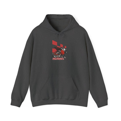 Racing Motorcycle Hoodie – Red Sport Bike Graphic Sweatshirt