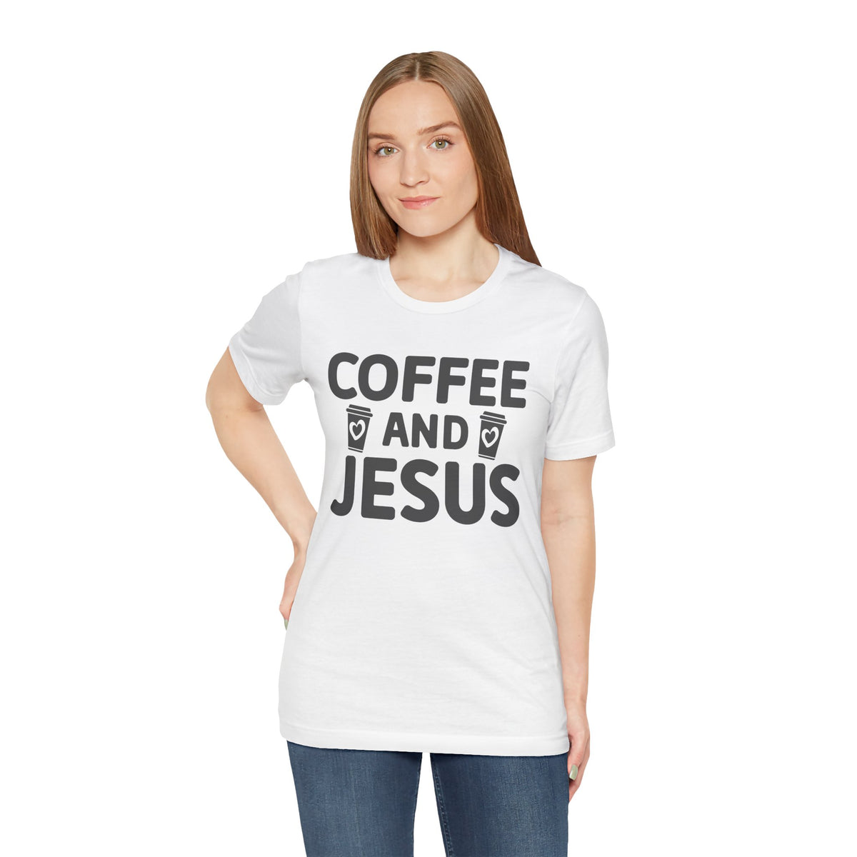 Coffee and Jesus T-Shirt — Christian Faith Graphic Tee