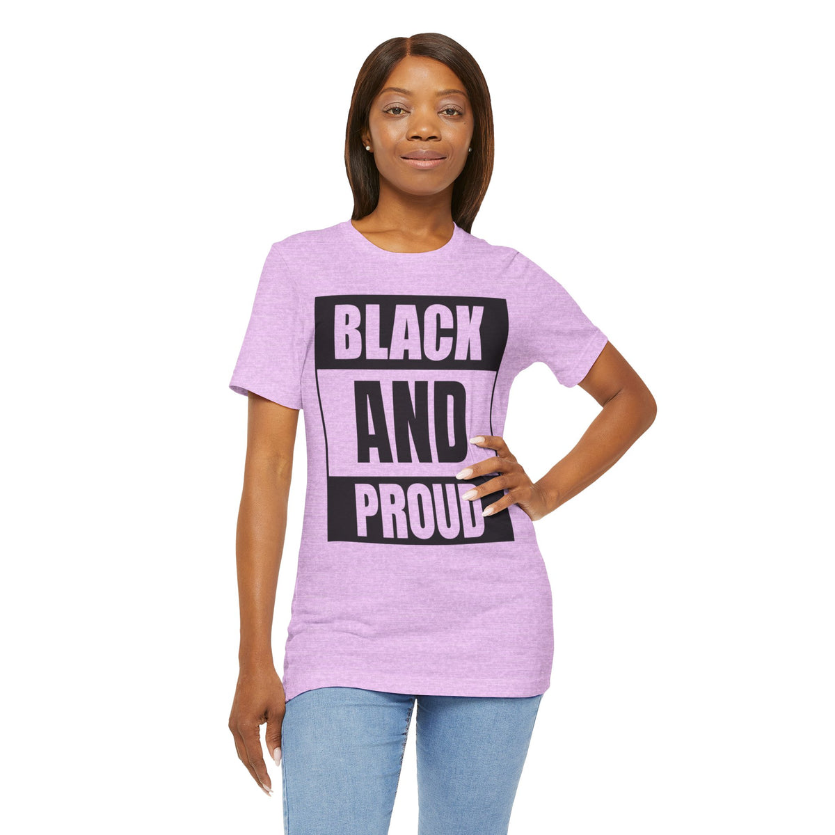 Black and Proud T-Shirt — Bold Black Empowerment Tee