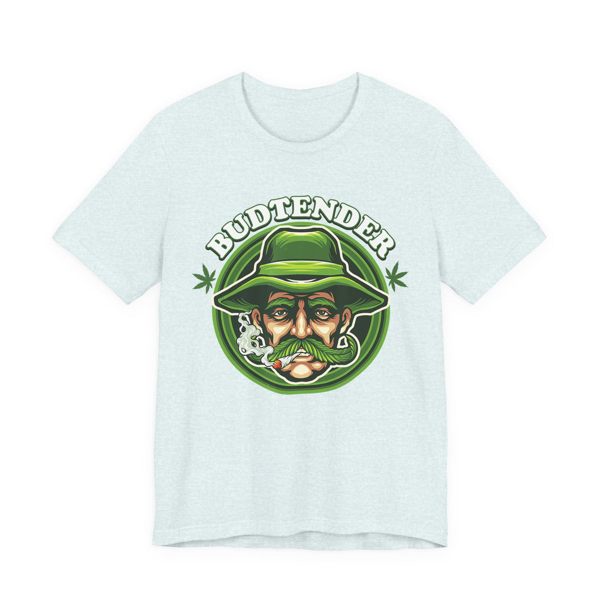 Budtender Graphic Tee – Retro Smoking Stoner Design