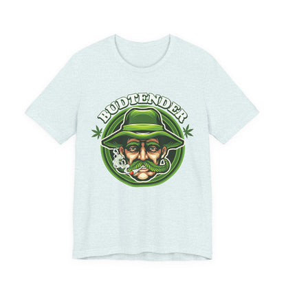Budtender Graphic Tee – Retro Smoking Stoner Design