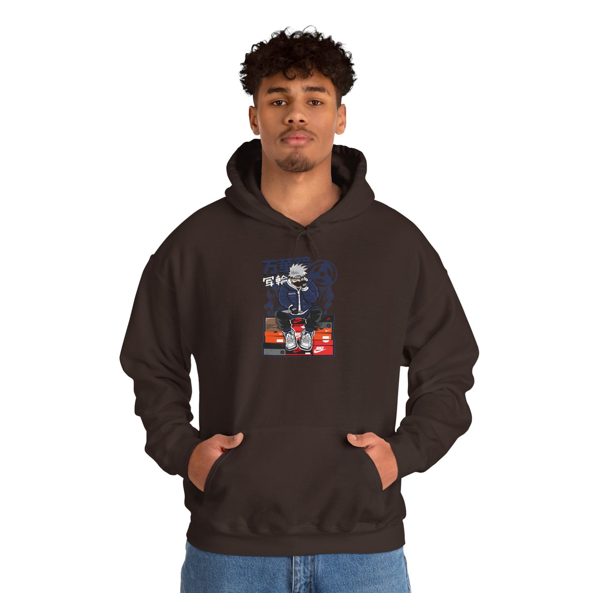Hustlin Kakashi Sneaker Collector Hooded Sweatshirt