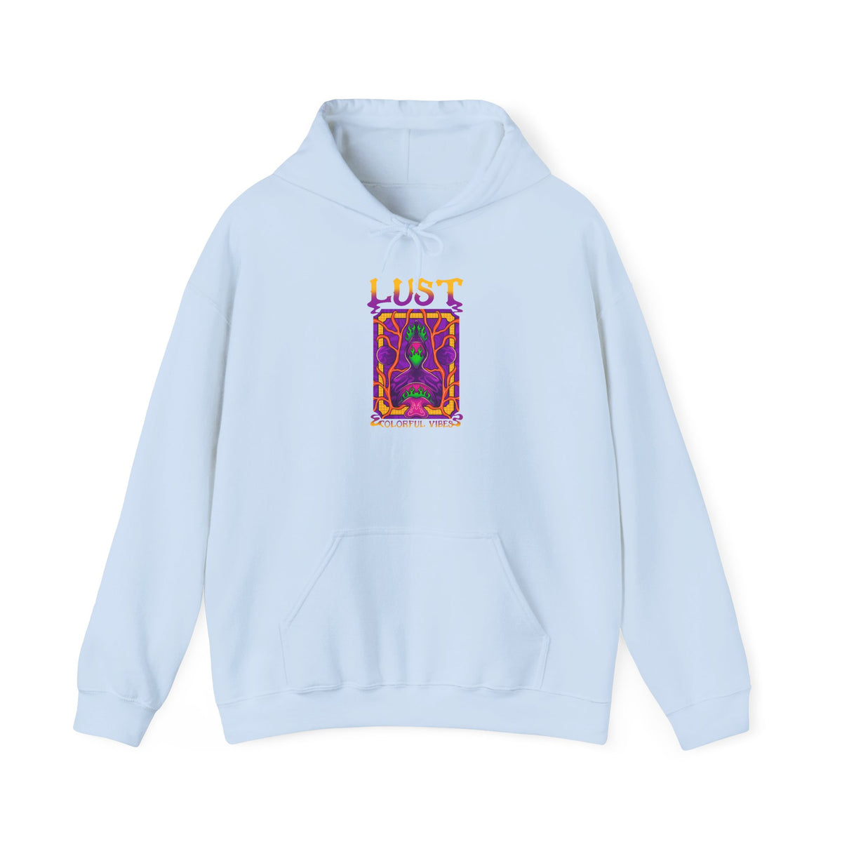 Lust Tarot Hoodie — Psychedelic Arcana Graphic Pullover