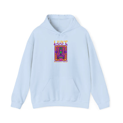 Lust Tarot Hoodie — Psychedelic Arcana Graphic Pullover